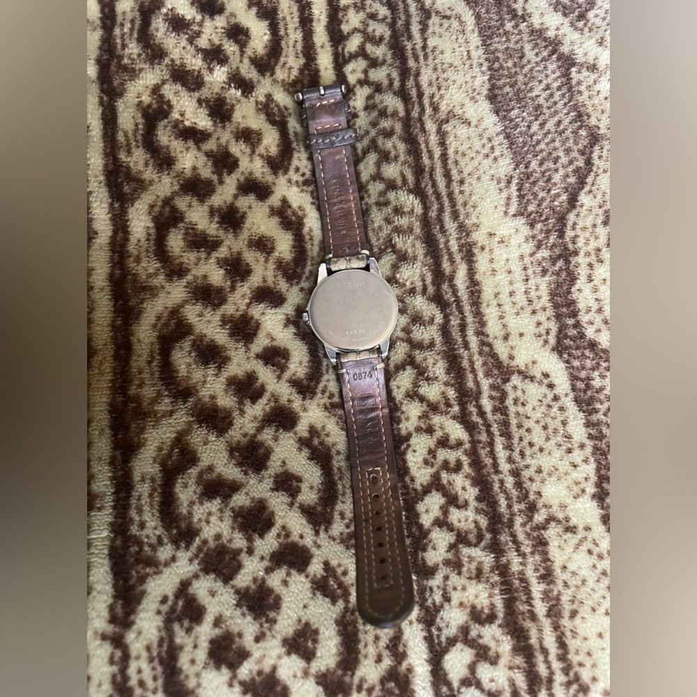 Coach watch